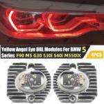 Yellow DRL Eye Modules for BMW G30 Models