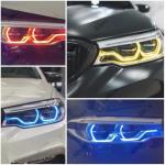 Yellow DRL Eye Modules for BMW G30 Models