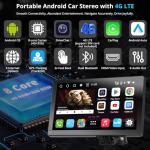 RevcarX 7" Wireless CarPlay & Android Auto Screen