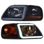 Smoke LED Headlight & Parking Light Kit for Ford