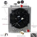 Honda Civic Aluminum Radiator Shroud Fan Relay