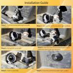 RUXIFEY LED License Plate Lights for Ford Vehicles