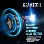 BEAMTECH 9012 Fog Light Bulbs for ATV/UTV
