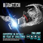 BEAMTECH 9012 Fog Light Bulbs for ATV/UTV