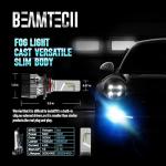 BEAMTECH 9012 Fog Light Bulbs for ATV/UTV