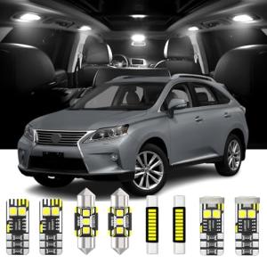 21-Piece LED Interior Lights Kit for Lexus RX