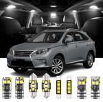 21-Piece LED Interior Lights Kit for Lexus RX