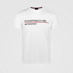 Porsche Motorsport Men's White Tee-Shirt (Size M)