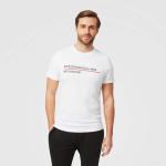 Porsche Motorsport Men's White Tee-Shirt (Size M)