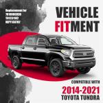 Toyota Tundra Chrome Hood Molding - Upper Grille