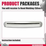 Toyota Tundra Chrome Hood Molding - Upper Grille