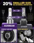 Auxpower 9006 HB4 High Power Fog Lights - 2 Pack