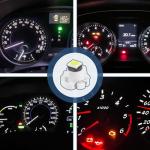 15 Pack LED Dash Bulbs - White Light