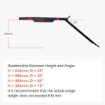 VEVOR Wheelchair Carrier with Folding Ramp, 500LBS Capacity