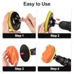 33-Piece Foam Buffing and Polishing Pad Kit