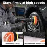 33-Piece Foam Buffing and Polishing Pad Kit