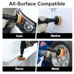 33-Piece Foam Buffing and Polishing Pad Kit