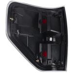 2009-2014 Ford F150 Chrome Tail Light Housing