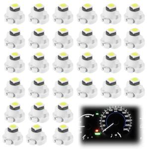 30 Pack T3 LED Dash Bulbs – White Light