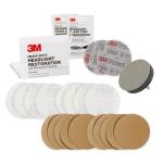 3M Heavy Duty Headlight Restoration Kit - 2-Pack