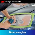 3M Heavy Duty Headlight Restoration Kit - 2-Pack