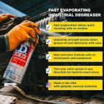 Zep I.D. Red Solvent Degreaser 9601 Aerosol Case