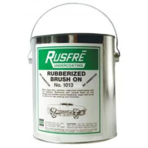 Rusfre RUS-1013 Rubberized Undercoating, 1-gal, black