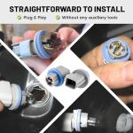 License Plate Light Socket for Ford F150 F250 F350