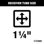 CURT 11070 Class 1 Trailer Hitch for VW Jetta