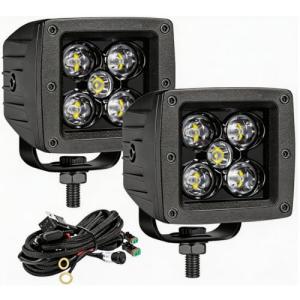 LED 3-Inch 100W Spot Light Pods - 2 Pack