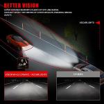 Honda Odyssey Headlight Assembly 2005-2007 - Black Pair