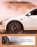 2024 Upgrade Tesla Model Y Mud Flaps - Military Grade All Weather Splash Guards