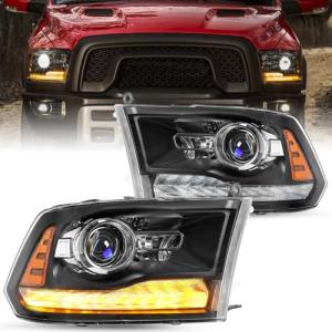 JSBOYAT 2013-2018 Dodge Ram OE Projector Headlights LED