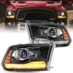 JSBOYAT 2013-2018 Dodge Ram OE Projector Headlights LED