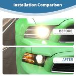 Mustang Smoked Headlight Covers for 2010-2014