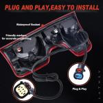 Lathsy Left Tail Light for 2019-2024 Chevy Silverado