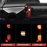 Lathsy Left Tail Light for 2019-2024 Chevy Silverado