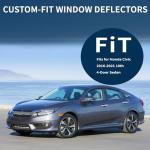 Honda Civic 2016-2021 Window Visors - Set of 4