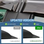 Honda Civic 2016-2021 Window Visors - Set of 4