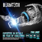 BEAMTECH H11 Fog Light Bulbs for Cars & ATVs