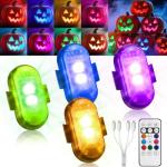 4PCS Rechargeable Wireless LED Strobe Lights