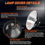 LED Headlight Bulbs & 7 Inch Round Housing Kit