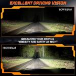 LED Headlight Bulbs & 7 Inch Round Housing Kit