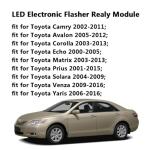 LED Flasher Relay for Toyota Vehicles