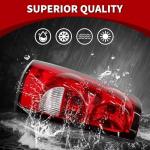 Nakkaa Red Tail Lights for Silverado 2003-2006