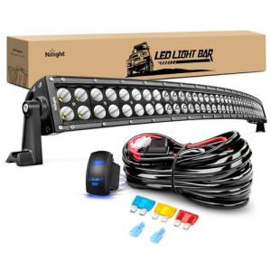Nilight ZH119 312W Curved LED Off Road Light Kit