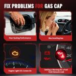 Honda Car Gas Cap 17670-S5A-A32 for Multiple Models