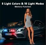 Wireless LED Strobe Lights with Remote Control - 4PCS