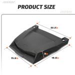 KUAFU Hood Scoop Air Intake for Polaris RZR