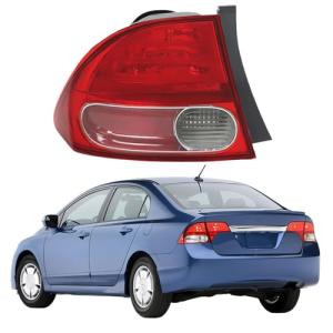 Honda Civic 2006-2008 Left Tail Light Assembly